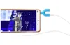 Hot Cell Phones U Type Jack 3.5mm To Dual 3.5mm AUX Cable Headphone Seprator Male To Female Stereo Audio Earphone Splitter Adapter