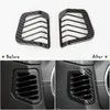 Cruscotto Side Vent Archi decorativi Fibra di carbonio per Jeep Wrangler JL 2018 Factory Outlet High Quatlity Accessori interni auto