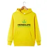 Felpa con cappuccio stampata Herbalife Nutrition Uomo Donna Logo verde Felpa con cappuccio grafica Herbalife Sweatershirt
