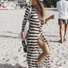 Papa Chen Spitze Strand Kleid Lange Frauen Sommer Strand Strickjacke Badeanzug Cover Up Robe Plage Longue Femme Pareos Para Playa 2019