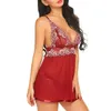 S M L XL Mulheres Sexy Lingerie Nightgowns sono Vestidos Feminino Nightdress estilingue gaze Pijamas SFW344