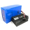 48V 30AH litiumbatteri för elektrisk cykel 500W 1000W Motor E-Bike Batteri 48V Uppladdningsbart litiumbatteri 18650 + 5A laddare