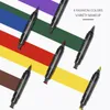 6 couleurs Liquid Eyeliner Tampon stylo mat noir