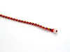 手作り編組赤い糸ブレスレットラッキーロープ弦楽紐のための編まれた女性のための編まれたジュエリーブチデーデイジーギフト