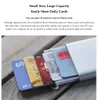 Original Xiaomi YouPin Miiiw Card Case Automatic Pop Up Box Cover Card Holder Metal Wallet ID Portable Storage Bank och Kreditkort Z3