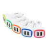 New Arrival 2.1A + 1A Dual 2 Port USB LED Car Ładowarka Adapter do Universal Smart Phone Tablet