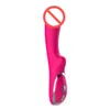 Vibrateurs AV de charge magnétique jouets sexuels pour femmes gode vibrant à 10 vitesses vibrateur Anal baguette magique masseur produits de sexe pour adultes