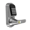 Elektronisk kod Tangentbord Hem Säkerhet Entry Bluetooth Dörrlås med reservnyckel