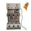 New stainless steel pizza cone machine / sweet handheld pizza cone machine stainless steel food machine with two cones and an umbrella