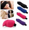 olho Máscara do sono 3D algodão Blindfold Sombra Suave Eye Nap Tampa Blindfold Adormecida Resto Viagem JXW150 8 cores