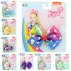 Jojo siwa yay saç klipleri Noel bowknot saç tokaları kız bebek grograin kurdele saç kupası barrettes çocuk hediye diy saç aksesuarları 3114057