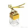 Cube Car Bottle Bottle Bottle Holding Perfume Retrista Ornamento Secunerador de Ar para Óleos Essenciais Fragrância Difusor Vidro vazio Bott1185015