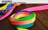 100st Funlife New Rainbow Color Dog Collar Leasches Justerbar nylon Dog Pet Leash Lead Harness