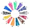 Tie-Dye Sports Headband Kvinnor Flickor Broadside Cheerleaders Hair Bands Sweat Headbands Yoga Fitness Scarf Sport Handduk 13 stilar