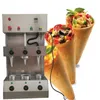 Dwa rożki i jedna parasolowa maszyna do stożka do pizzy stożka ze stali nierdzewnej Pizza Maszyna Handheld Pizza Cone Maker Machine