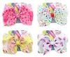 Jojo Siwa Bows Valentine039s Day Girls Bows avec logo en métal en forme de coeur épingle à cheveux Love Jojo Bow 8 pouces grand arc pour Dancing3549714