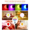 Bombillas LED inteligentes Control de voz colorido regulable para Alexa / Amazon Echo y Google Home Adecuado para sala de estar, dormitorio