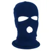 Armé Tactical Mask 3 Hole Full Face Mask Ski Winter Cap Balaclava Hood New