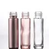 Olejek eteryczny Zastosuj 10 ml Różowa rolka na szklanych butelkach z kryształową kulą w rolce i różową czapką LX2071