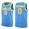 MJ 23 Michael North Carolina Tar Heels Basketball Jerseys UCLA Russell 0 Westbrook Reggie 31 Miller jersey Goedkope groothandel 99