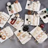 Drop 30pcs10set Korea Vintage Acryl Ceads Kulki do włosów naśladowanie Pearl Metal Gold Kolor Hair Clips Hair Akcesoria 9050458