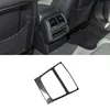 Condicionador de ar traseiro Decoração Decoração Capa de quadro guarnição Fibra de carbono para AUDI A6 C7 A7 2012-18 Car Styling Interior Acessórios