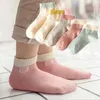 10 pçs / lote Meias meninos meninas meias de malha meias curtas dos desenhos animados animal carta cor sólida meia para 11 estilos diferentes