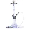 21.25 inch Hoogte Acryl Ronde Hookah Bong Set Afstandsbediening Gecontroleerde LED Lichtglas Waterpijp Roken SHISHA Sigarettenfilter Arabische gereedschappen Accessoires