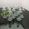 Multi -tipo Flora floral Flask de atacado Bongos de vidro Bongas de ￳leo Bolsas de fumantes de ￳leo de queimador de ￳leo Pl￭ticas de fumantes
