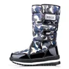 HEISSER Verkauf Luxus-Designer-Frauen Männer Stiefel Camo Halbstiefel Mens Schnee Winterstiefel wasserdichte Plattform Booties 36-46