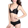 Ensemble de Lingerie Sexy à rayures Jacquard, fil solide, Push Up, 34 bonnets, bretelles ajustées, soutien-gorge, culotte, Bralette, sous-vêtements pour femmes, 5020446