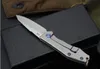 El LOGOTIPO se puede personalizar Cuchillo de supervivencia Thomas MINI cuchillo de regalo EDC herramientas de bolsillo D2 hoja CNC mango de titanio caja de regalo 56-57HRC envío gratis