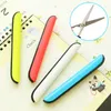 Crafting portable scissors paper-cutting folding safety scissors mini stationery office and school hand cut supplies