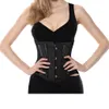 Gros femmes 26 acier désossé respirant maille court torse sous le buste corset taille formateur corps shaper J190701