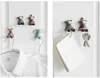 Animal Hooks Multi Purpose Resin Cartoon Foam Adhesive Hook Home Storage Plug Rack Mobiltelefon Bracket Pasta