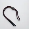 glasögonjusterbara robusta glasögonkedjor sportband / terra vävda sladdar / solglasögonhållare med slip-in sile end tube skådespel lanyard string7241234