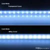 LED Bar Lights DC12V 5730 LED Rigid Strip LED Tube with U Aluminium Shell + PC Cover White Warm White Cold White