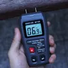 Portable Digital Wood Moisture Meter 0 ~ 99,9% Timmer Hygrometer Bside EMT01 / MT10 med stor LCD-skärm