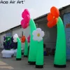 Hign Quality Vivid Inflatable Lighting Plant DecorationShimmering Inflatable Flower For partyStage Or Event On Discount