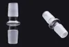 Glass Adapter 7cm Hookah Bowl Adapter 14-14mm male 18-18mm male 14-18mm female glass adapter for glass water pipe bong oil rig