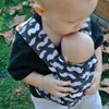 Baby Doll Carrier Sling Toy Kids Top Quality Barn Toddler Front Back Boy Girl Ryggsäck Baby Carrier Bag för Doll Toy Ring Sling