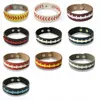 Sportarmbänder Baseball Stitch Armbänder Sport Nahtlederarmband Fast Pitch Softball Manschettengeschenk 10 Designs Großhandel DHW2673