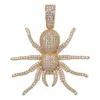 Pendants fourmis de hiphop en or 18K