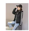 Herbst/Winter 2018 neue frauen kleidung kurze verdicken locker sitzende unten mädchen mode mit kapuze unten baumwolle jacke