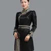 Vêtements de fête traditionnelle femme robes mongoles costumes de vie des prairies cheongsam amélioré vêtements ethniques asie robe élégante