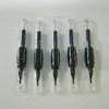 Disposable Sterile Tattoo Grip Needle Black Silicone Tattoo Grip Makeup Beauty Tools Tattoo Tubes Tips Grips 19mm