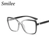 2019 Fashion Women Square Glasses Frame Transparenta glasögon Frame Vintage Clear Lens Glasses Retro Optical Spectacle264i