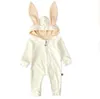 Dziecko Pajaciki Królik Uszy Chłopcy Kombinezony Kids Designer Odzież Niemowlę Jesień Z Długim Rękawem Body Bawełniane Onesie Kombinezony Wspinaczka Odzież C6678