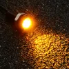 10pcs 18mm Eagle Eye COB LED Car Daytime Running DRL Head Tail Backup Light Ambra lampada impermeabile