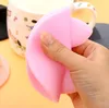 cute cartoons cat ear shaped cup cover food grade heat-resistant leakproof silicone lids coffee mug caps cover SN2797